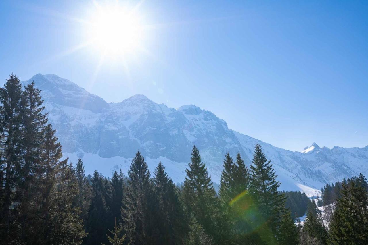 Säntisecho - in der Natur zu Hause Urnäsch Exterior foto